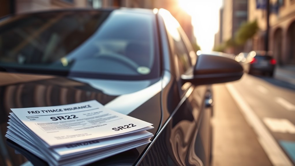 sr22 versus standard insurance